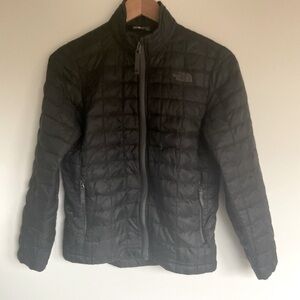The North Face Teen Boy or Girls Thermoball Jacket BLK M 10/12